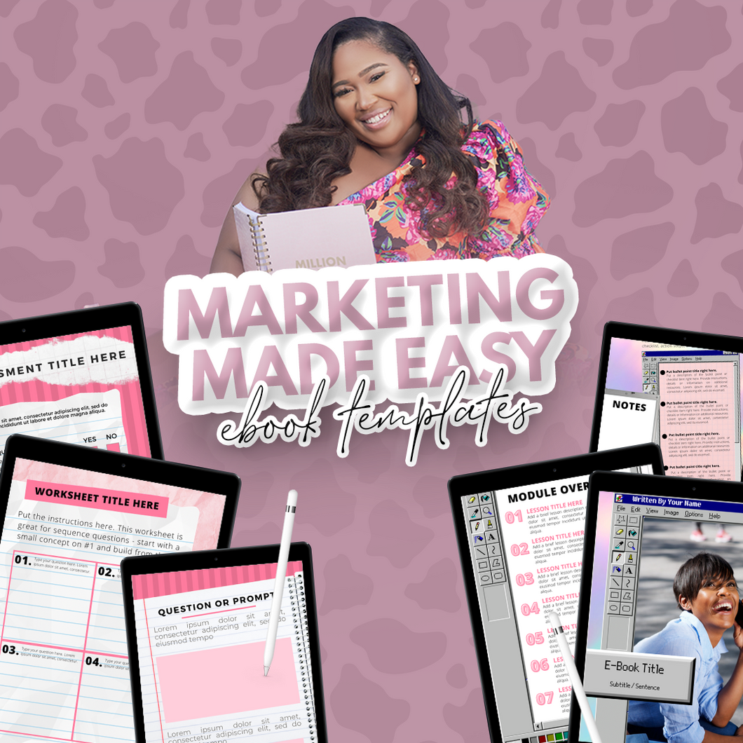 Marketing Made Easy: E-Book Templates